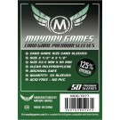 Premium Card Game Sleeves - clear - (Pack of 50) 63.5 MM X 88 MM by Mayday Games