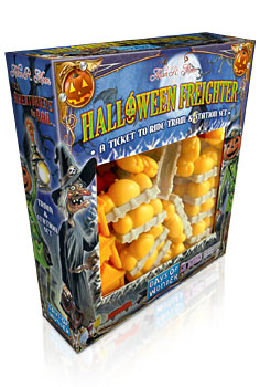 Ticket to Ride Halloween Freighter Train  by 