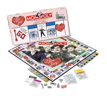 I Love Lucy Collector's Edition Monopoly Board Game by USAopoly