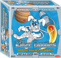 Killer Bunnies And The Journey To Jupiter Blue Starter Deck by Playroom Entertainment