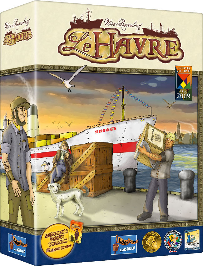 Le Havre (2nd edition - includes Le Grand Hameau expansion) by Lookout Games