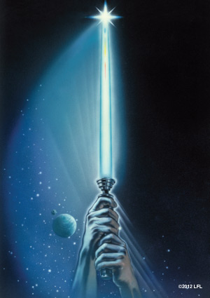 Star Wars Lightsaber Art Sleeves (50) by Fantasy Flight Games