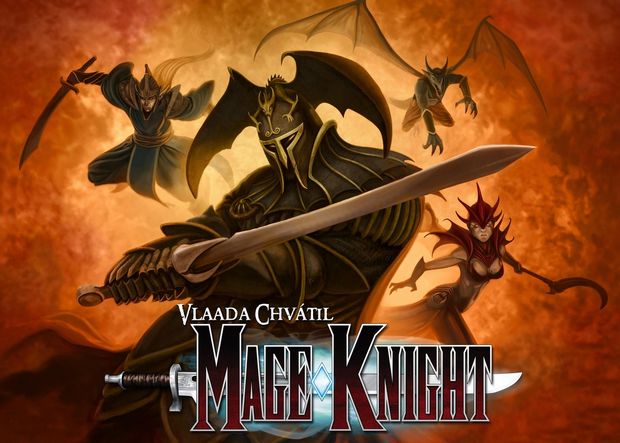 Mage Knight Board Game by WizKids/NECA