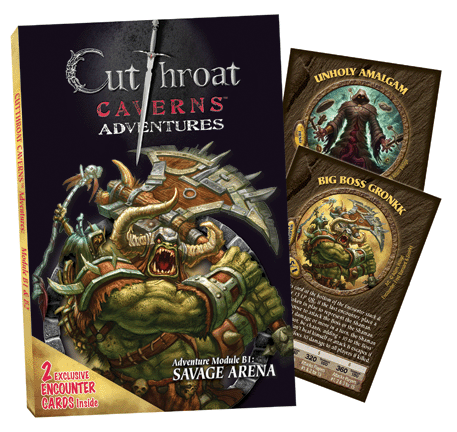 Cutthroat Caverns Adventures: B1 - Savage Arena / B2 - Errand of Evil by Smirk & Dagger