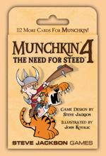Munchkin 4: The Need For Steed (Revised) by Steve Jackson Games