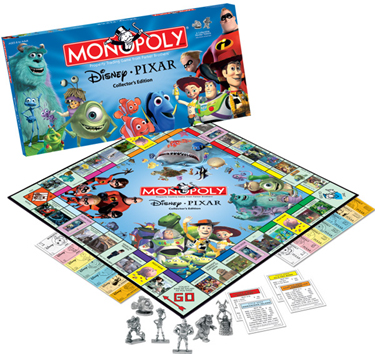 Monopoly Disney Pixar Edition Board Game