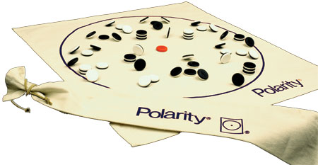 Polarity (khaki bag version) by Temple Games, Inc.
