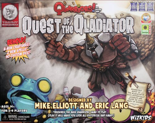 Quarriors! Quest of the Qladiator Expansion by WizKids/NECA