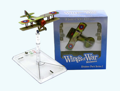 Wings Of War miniatures : Spad XIII Eddie Rickenbacker (United States) by Fantasy Flight Games
