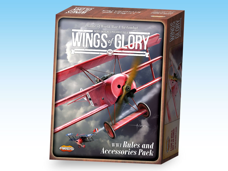 Wings of Glory: WW1 Rules and Accessories Pack by Ares Games