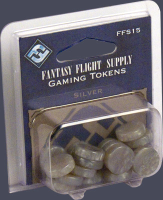 Gaming Tokens: Silver by Fantasy Flight Games