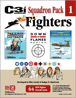 Down in Flames: Squadron Fighter Pack 1 by GMT Games