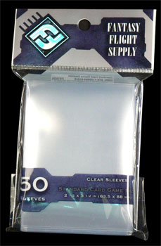Standard Card Game Sleeves (50 sleeves per package) : Fits 63.5 x 88 MM by Fantasy Flight Games