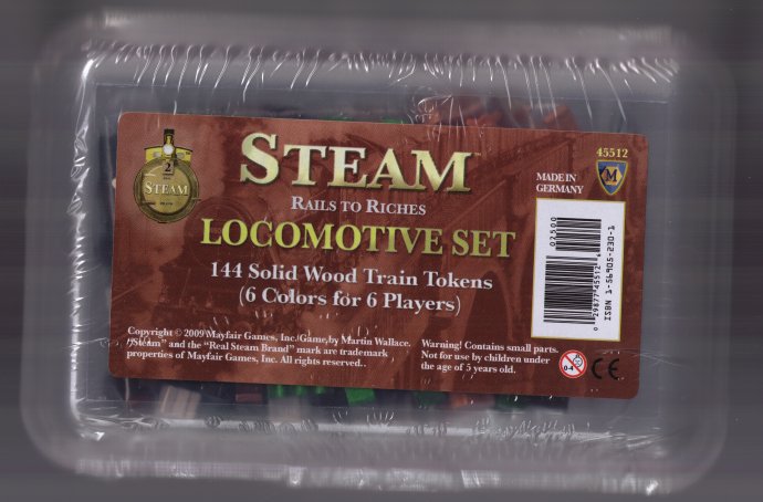 Steam Locomotive Set by Mayfair Games