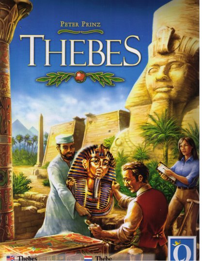 Jenseits von Theben (Thebes) by Queen Games