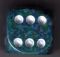 Dice - Speckled : 12MM D6 Sea (Set of 36) by Chessex Manufacturing