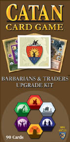 Settlers of Catan Card Game - Barbarians & Traders Upgrade Kit by Mayfair Games