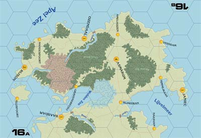 Victory Map 16 (Peninsula) by Columbia Games