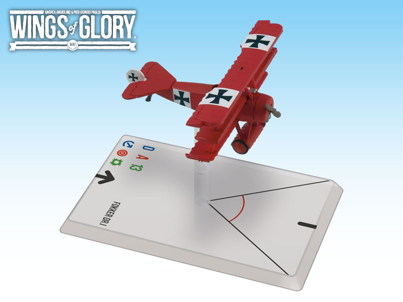 Wings of Glory: WWI: Fokker DR.I (Von Richthofen) by Ares Games