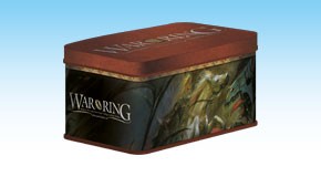 Card Box With Sleeves for Lord Of The Rings: War Of The Ring 2nd Edition by Ares Games Srl