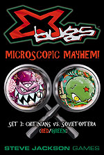 X-Bugs: Set 3 (Red/Green) - Chitinians vs. Sovietoptera by Steve Jackson Games
