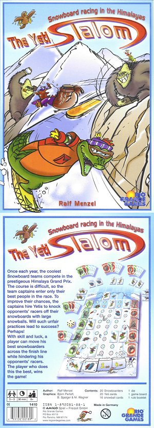 Yeti Slalom (The Yeti Slalom) by Rio Grande Games