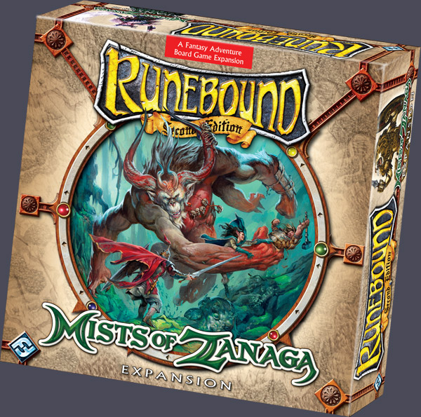 Runebound: Mists Of Zanaga Expansion by Fantasy Flight Games